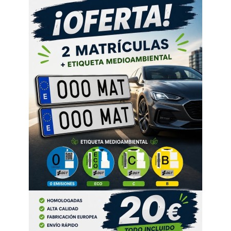 Oferta Matrículas Homologadas Online